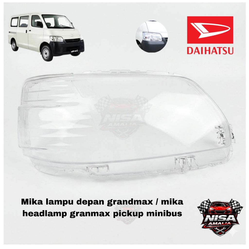 Mika lampu depan grandmax / mika headlamp granmax pickup minibus