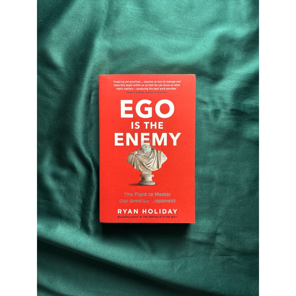 PRELOVED - Novel/Buku Ego is the Enemy - Ryan Holiday