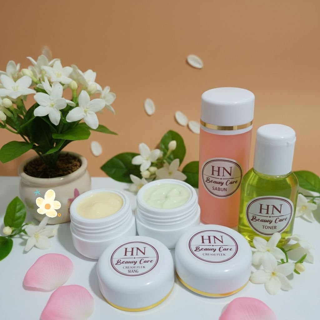 Hn Beauty Flek Skincare / Perawatan Wajah Flek Hitam