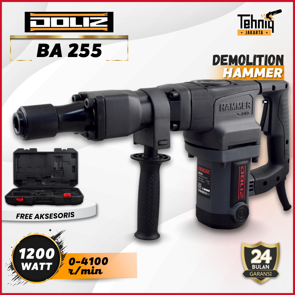 Doliz BA 255 Mesin Bor Bobok / Doliz Demolition Hemmer BA255 / Mesin Bor Beton Doliz BA-255
