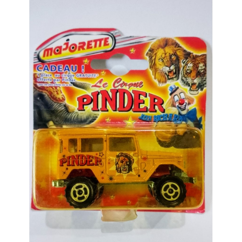 MAJORETTE Toyota Land Cruiser FJ40 Le Cirque PINDER