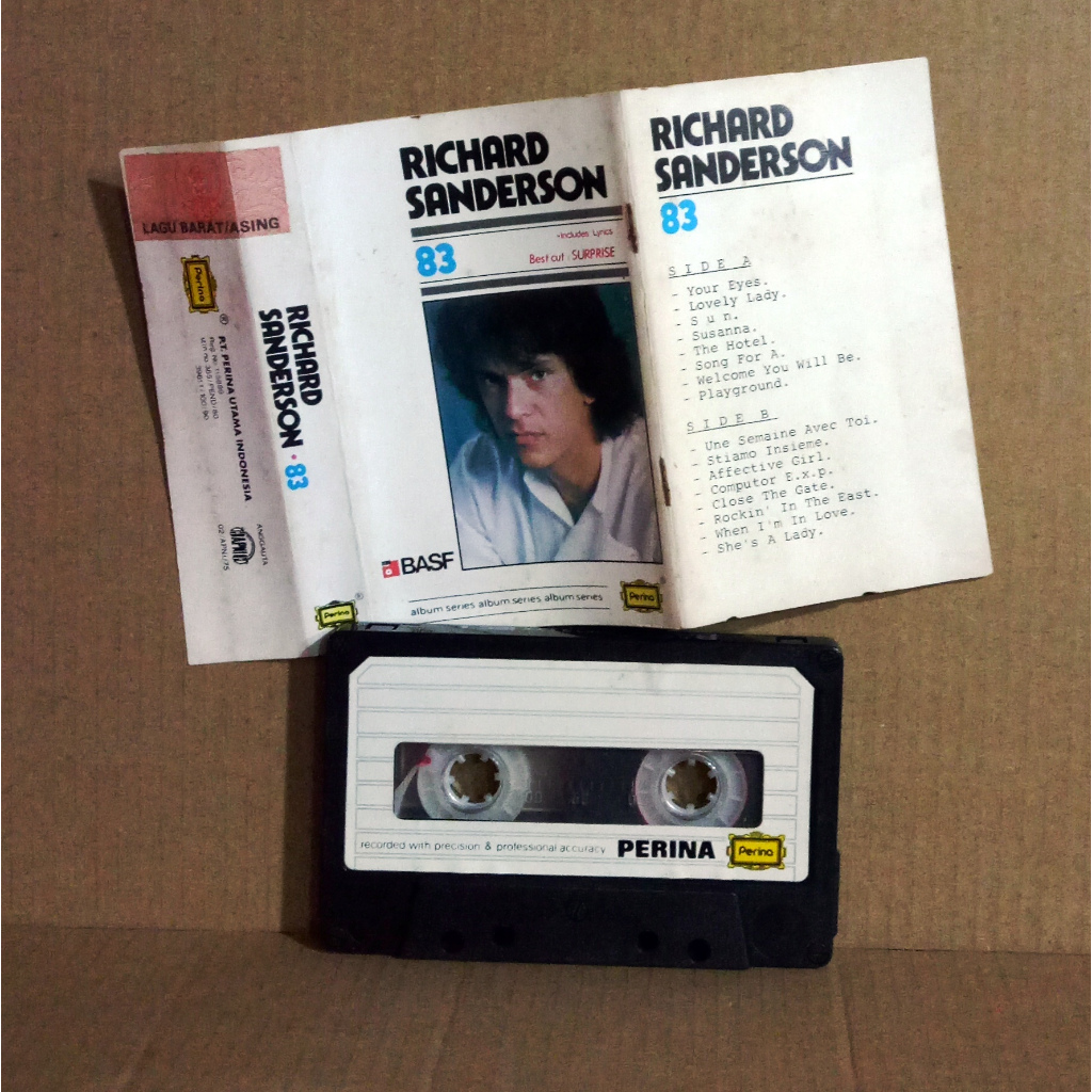 RICHARD SANDERSON - RICHARD SANDERSON 83 - Kaset