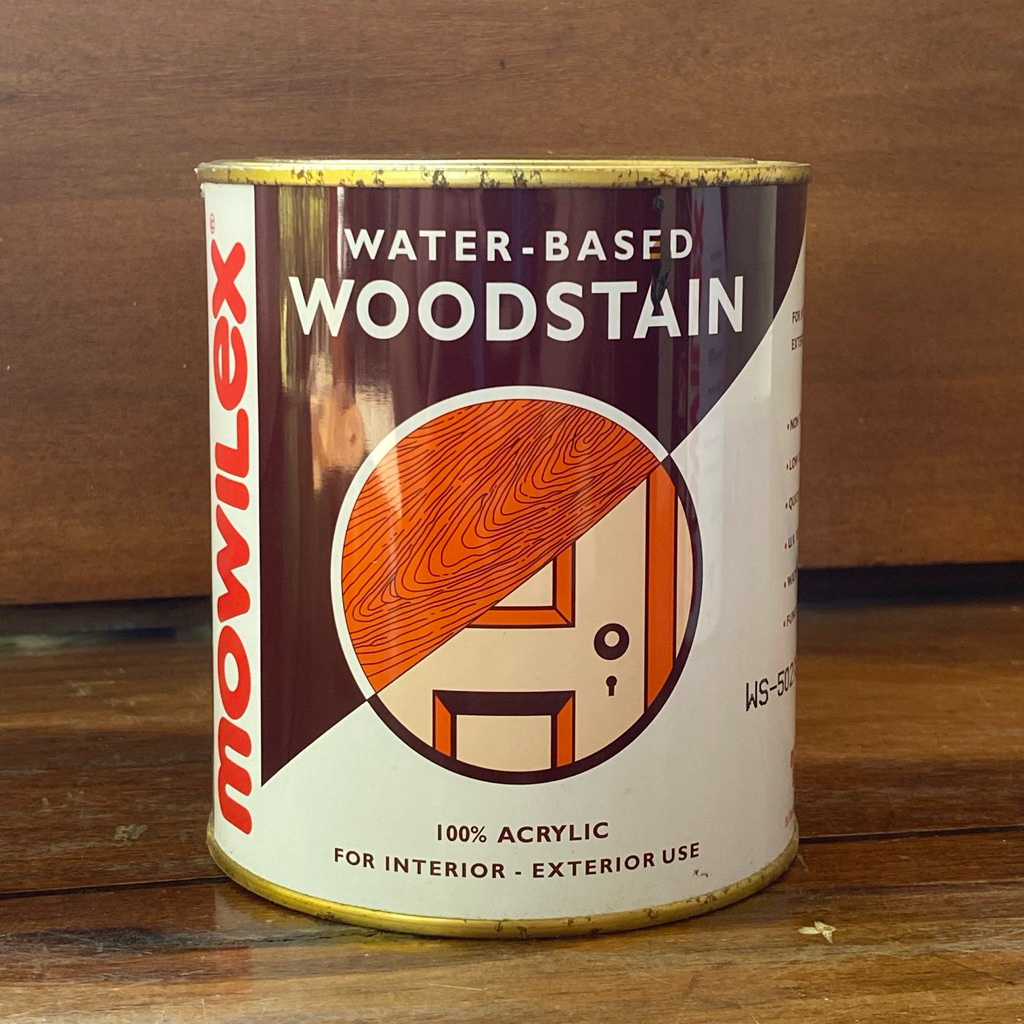 MOWILEX Woodstain warna PALISANDER (WS-502) Politur Vernis Kayu cat kayu 1 Liter