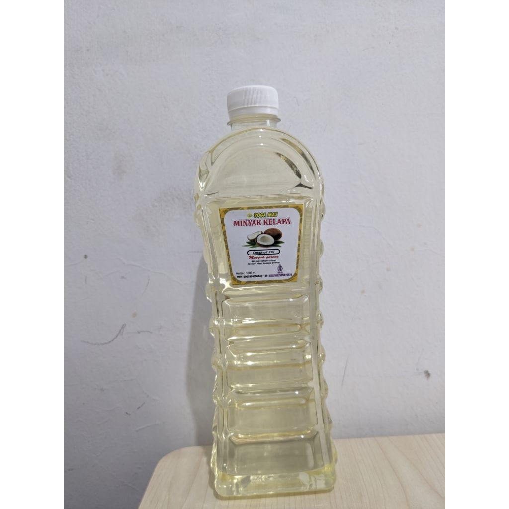 Minyak kelapa Boga Mas 1000 ml (1 Liter)