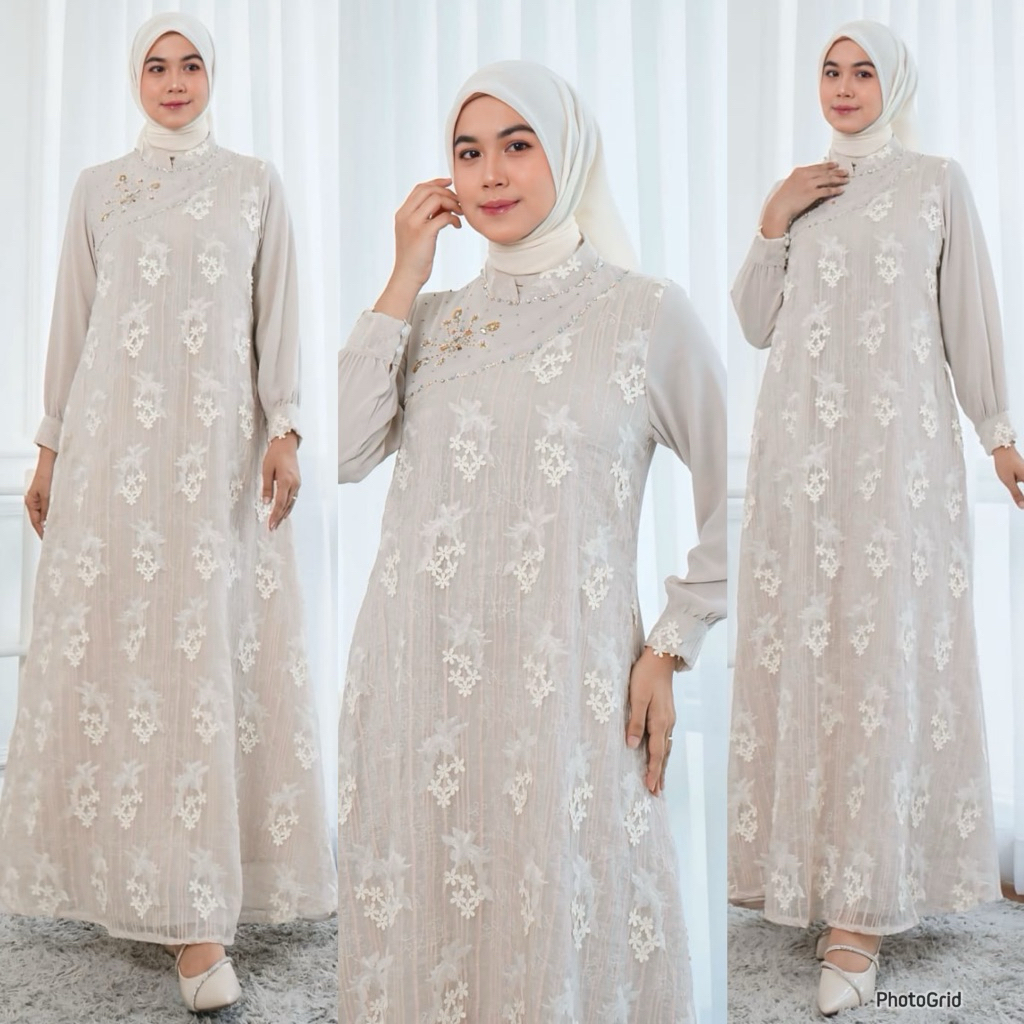SHAFANA  DRESS GAMIS PREMIUM BY LAYKA KOLEKSI LEBARAN 2026