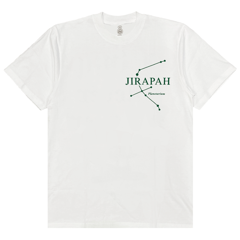 Tshirt JIRAPAH - PLANETARIUM White | Jirapah Official Merchandise