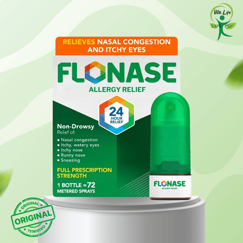 Flonase Sensimist Nasal Spray Original Made in Singapore | Allergy Relief Nasal Spray