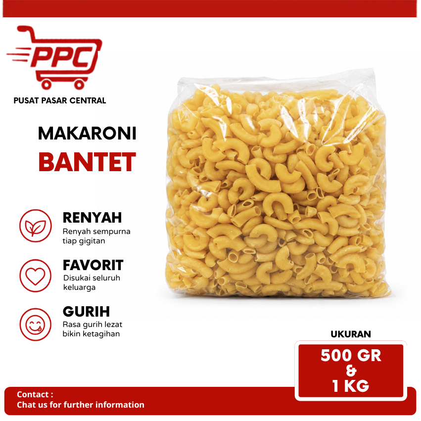 Makaroni Goreng / Makaroni Bantet Mentah