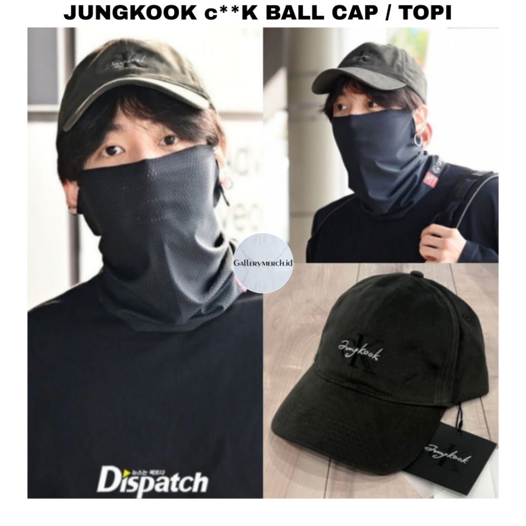 [READY STOCK] JUNGKOOK BTS c**K BALL CAP/ TOPI