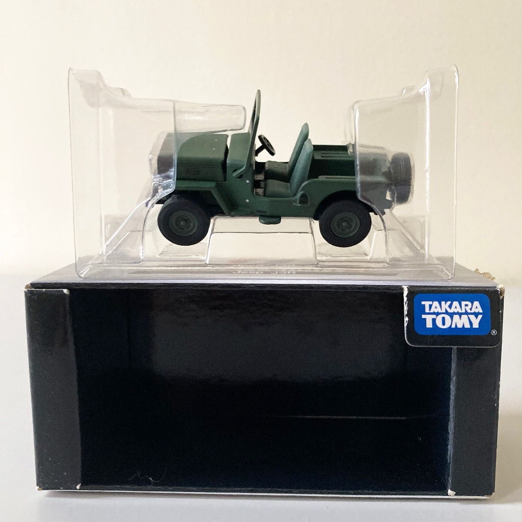 Takara Tomy Jeep J3R Tomica Limited army green 0094