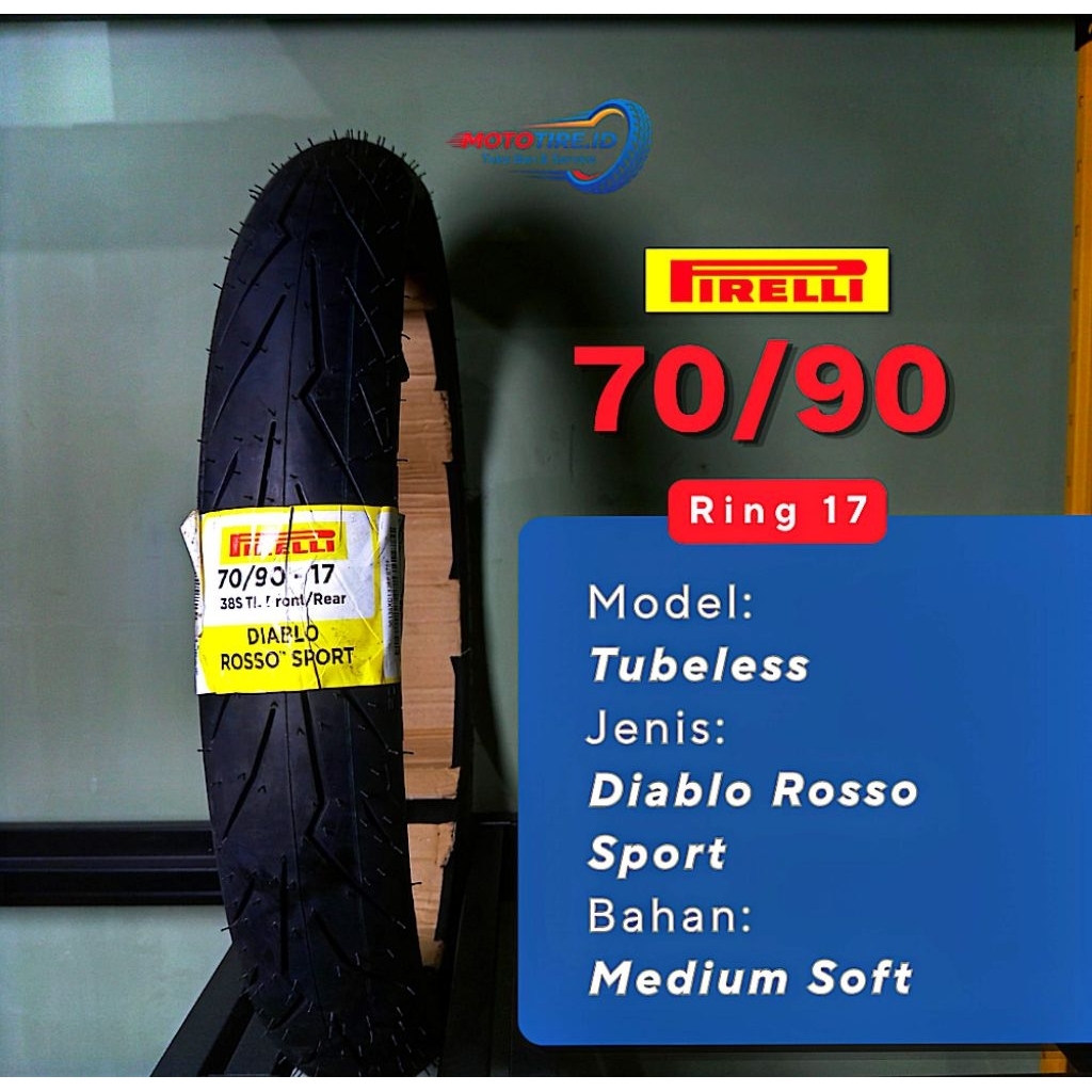 PIRELLI DIABLO ROSSO SPORT RING 17