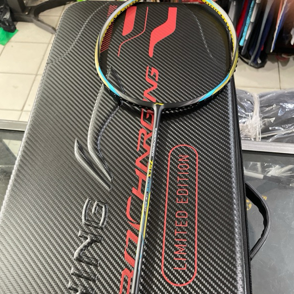 RAKET BADMINTON LINING TURBOCHARGING 75 EX LIMITED EDITION ORI