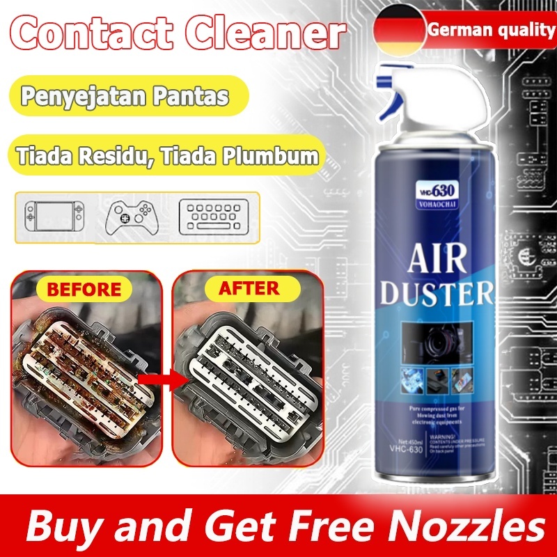 Contact Kontak Cleaner Elektronik Pembersih Kontak Cleaner Potensio Elektronik Semprot Pembersih Gad