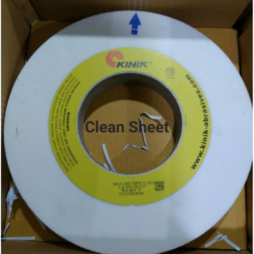 Batu gerinda kinik grinding wheel 305x38x127 WA 60 JV