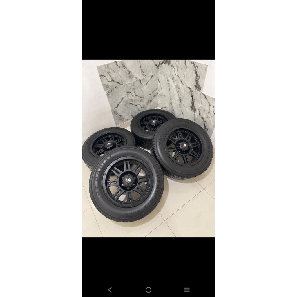 velg rx3310 ring 18 set ban gt radial a/t