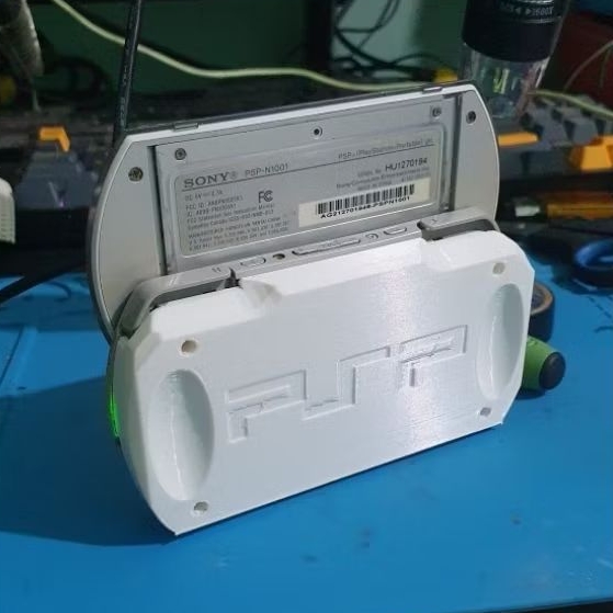 PSP GO BACK CASE MOD UPGRADE BATRE PS VITA BACKDOOR
