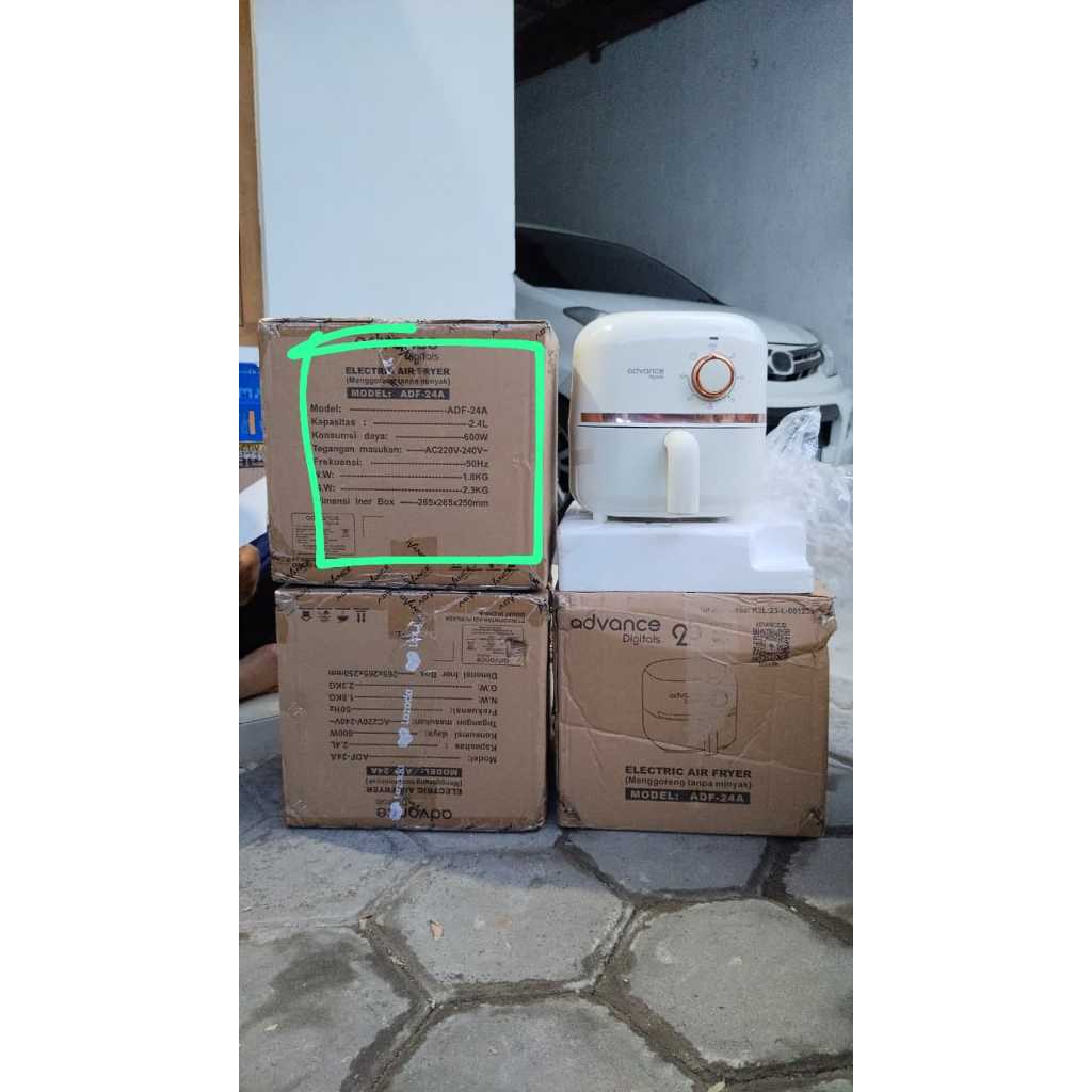 advance digital air fryer
