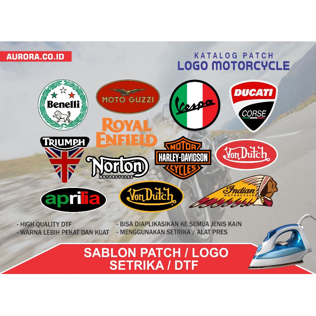 logo sablon dtf setrika / sablon dtf satuan / sticker setrika sablon dtf