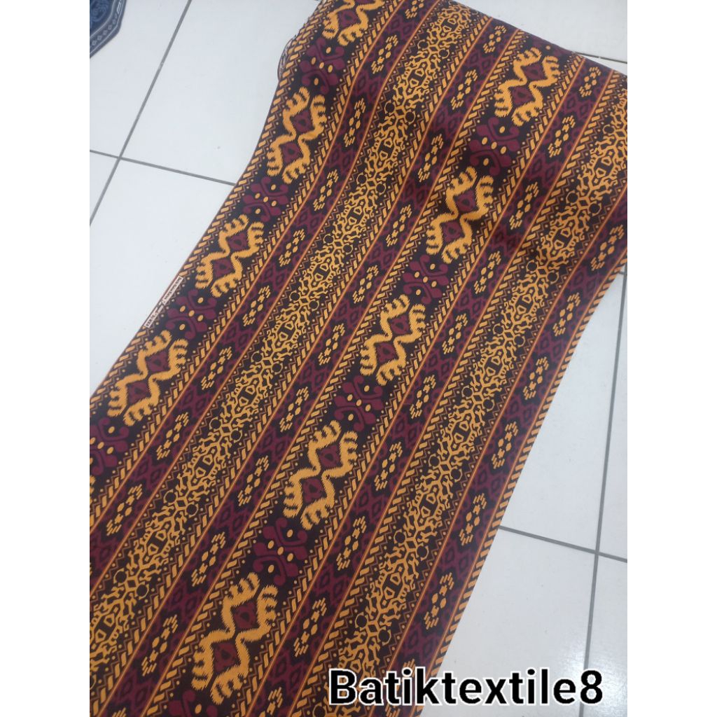 KAIN BATIK//BATIK KATUN METERAN BATIK MOTIF TENUN MALUKU BATAK//BATIK PREMIUM BATIK PRINTING//ORIGIN
