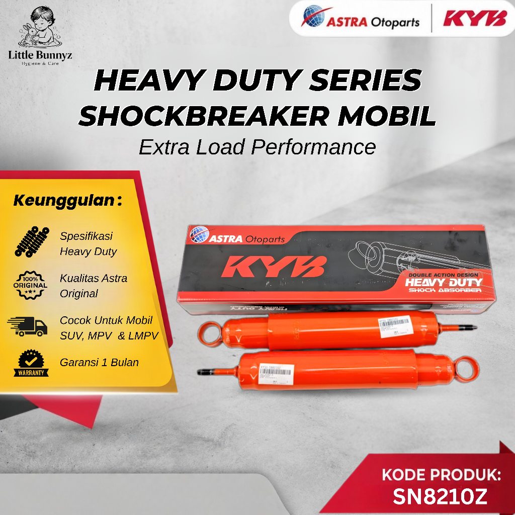 Kayaba / KYB Heavy Duty Shockbreaker Mobil Canter / ELF NHR 55 / FE - Depan SN8210Z