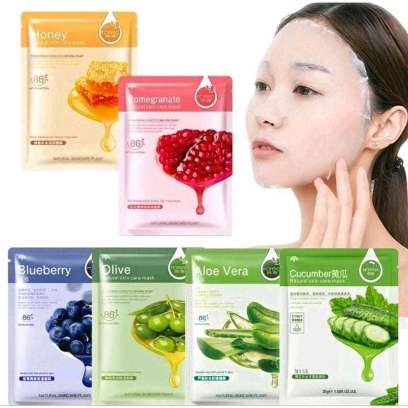 ROREC HCHANA MASKER WAJAH ROREC / HCHANA NATURAL SIKINCARE MASK ROREC MASK / MASKER HCHANA ROREC