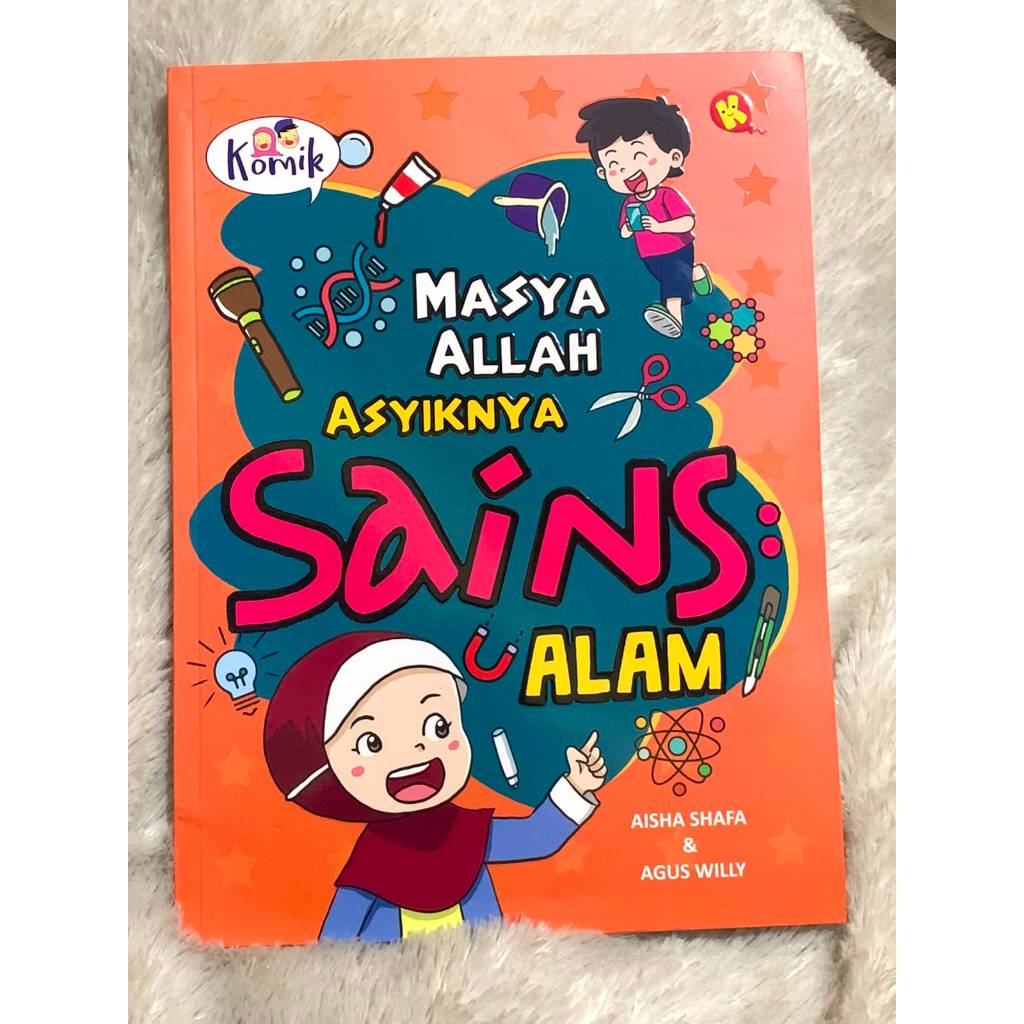 KOMIK MASYA ALLAH ASYIKNYA SAINS ALAM