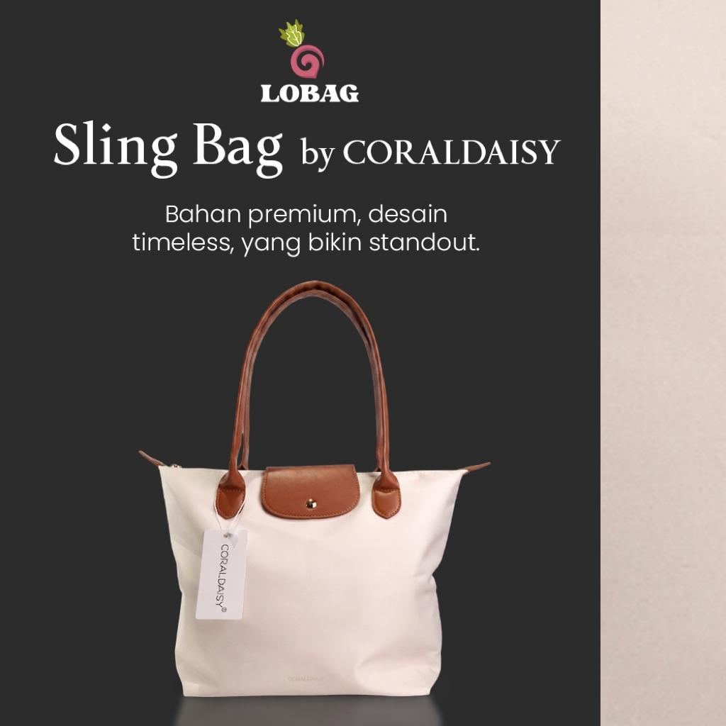 Lobag Tas Bahu Wanita Coral Daisy  CL4113181 Shoulder Bag Sling Bag Tas Ketiak Underarm bag