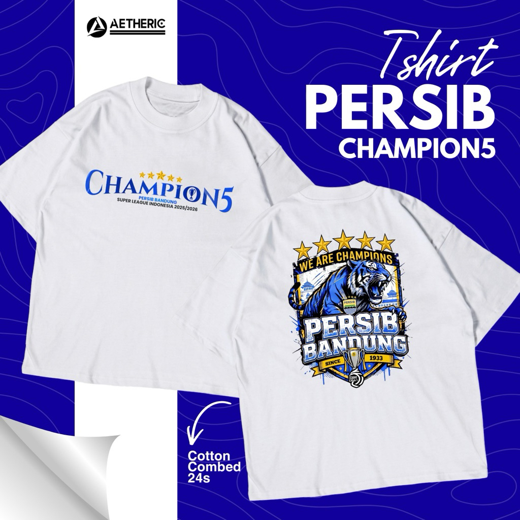 KAOS PERSIB CHAMPIONS | HATTRICK CHAMPIONS
