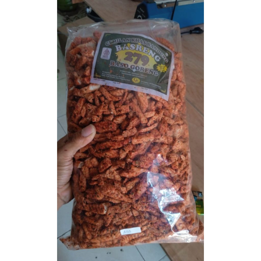 BASRENG PEDAS GURIH ASIN  2KG KRIUK SNACK KILOAN