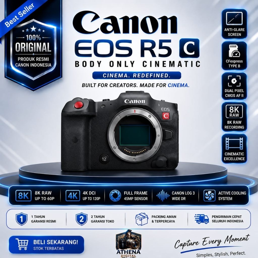 CANON EOS R5 C BODY ONLY CINEMETIC / CAMERA CANON EOS R5C BODY ONLY / R5C