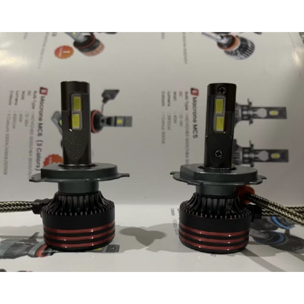 Lampu Led Macrone New Pure 70watt 6000k H4 H11 Hb3 Hb4 Hir2 9012