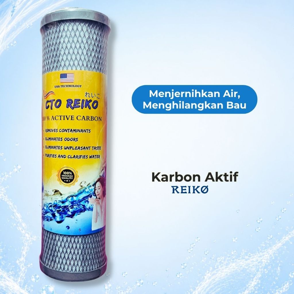 CTO FILTER 10 INCH / FILTER AIR SUMUR PDAM / FILTER AIR TOREN  / CTO FILTER GARUDA NANOTEC