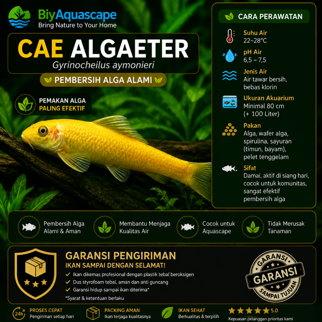 IKAN HIAS PEMBERSIH LUMUT ALGAETER , SAPU SAPU ALBINO , OTOCINCLUS, RED LIZARD