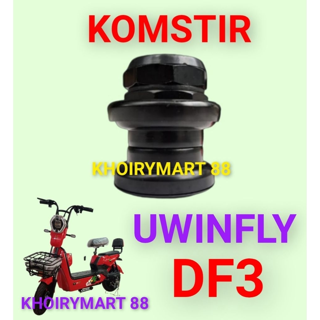 komstir uwinfly df3 kones headset komfork sepeda listrik uwinfly df3