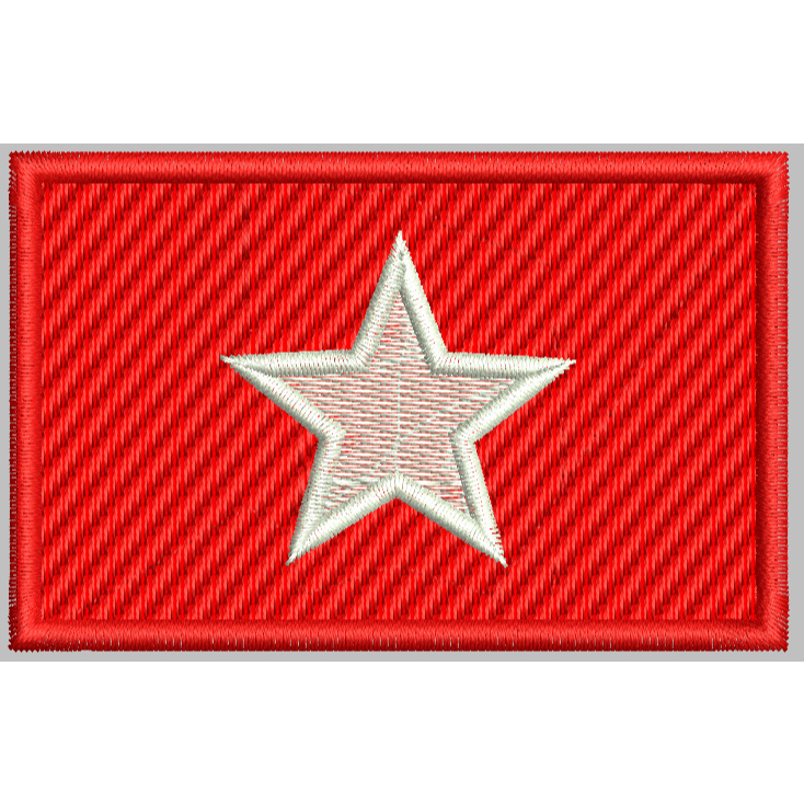 DISTRICT BORDIR BET FLAG/ BENDERA BENUA ASIA NEGARA VIETNAM