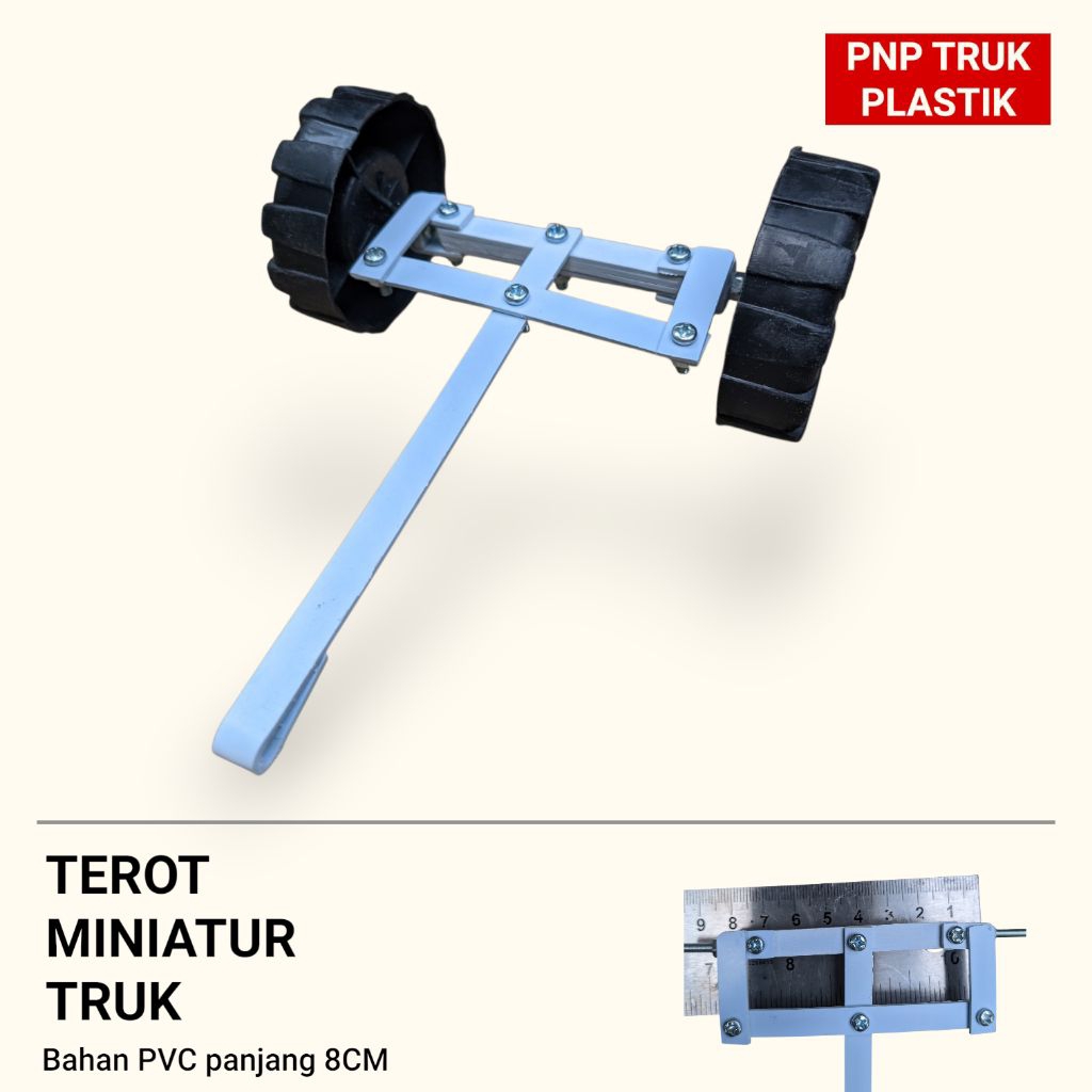 Terot/Belokan Miniatur truk pnp truk plastik bahan pvc panjang 8CM (TIDAK TERMASUK BAN)