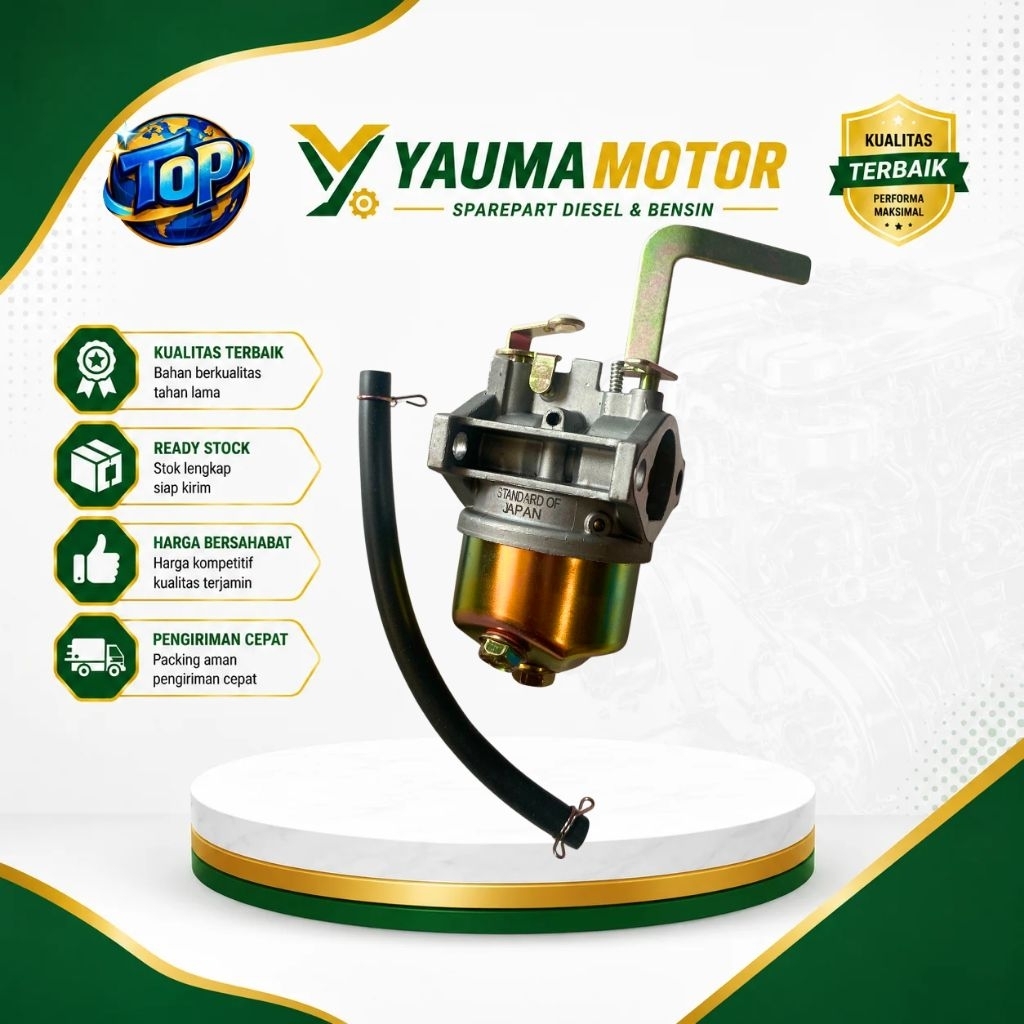 Carburetor Assy MZ175 / Karburator Mesin Penggerak Engine MZ 175 / Carburator Assy Mesin Engine Yama