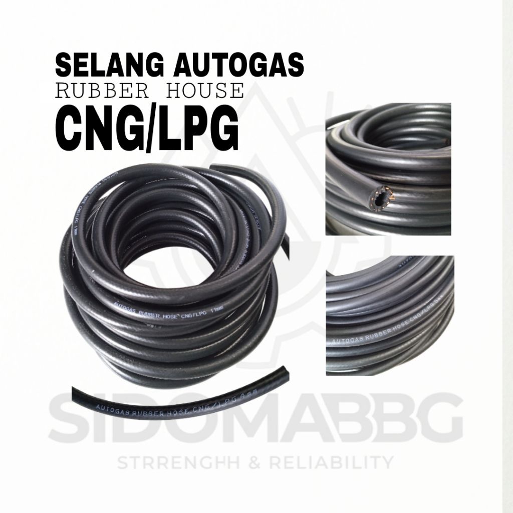 Selang Autogas Rubber Hose Cng/Lpg BBG