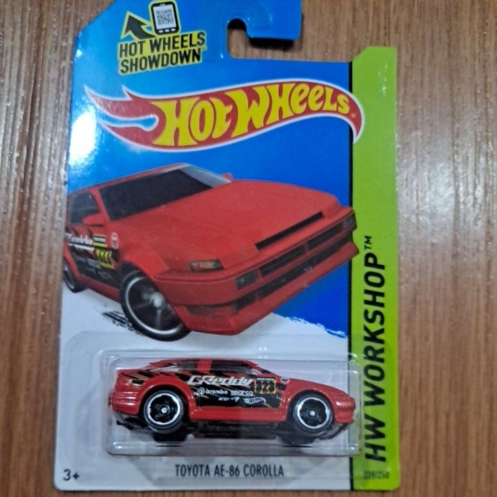 hotwheels toyota ae-86 corolla
