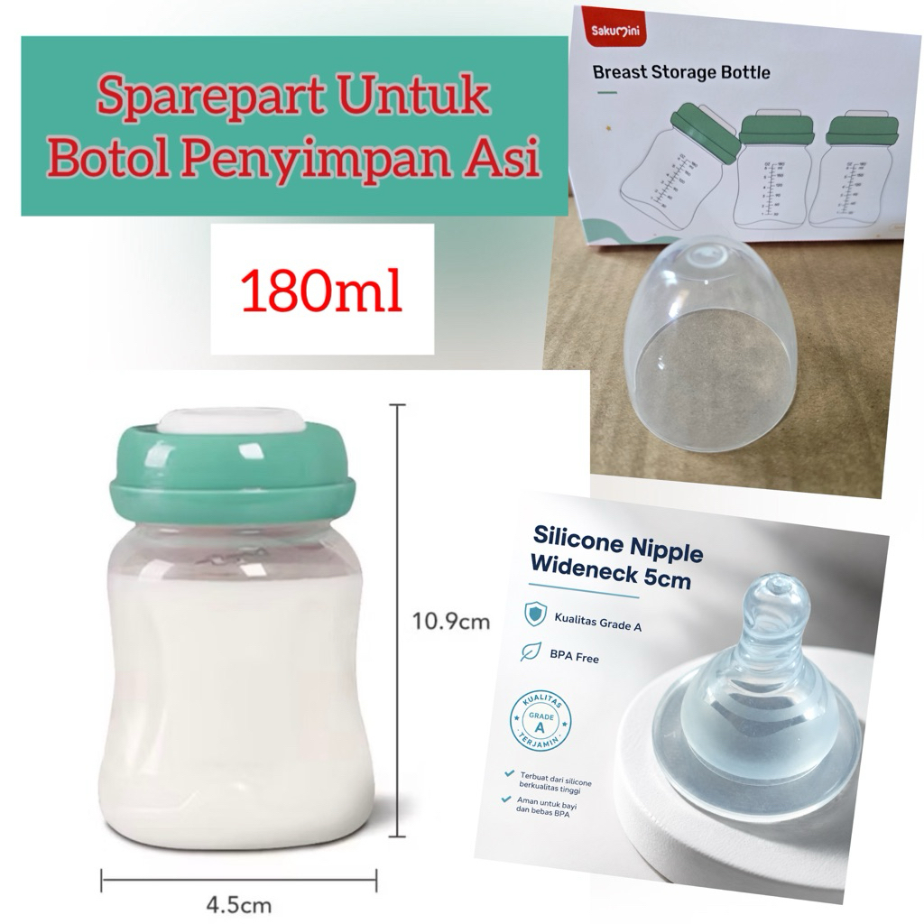 Tutup Botol untuk botol penyimpanan susu asi viral sak*mini  breast milk storage container/ Cover Ni