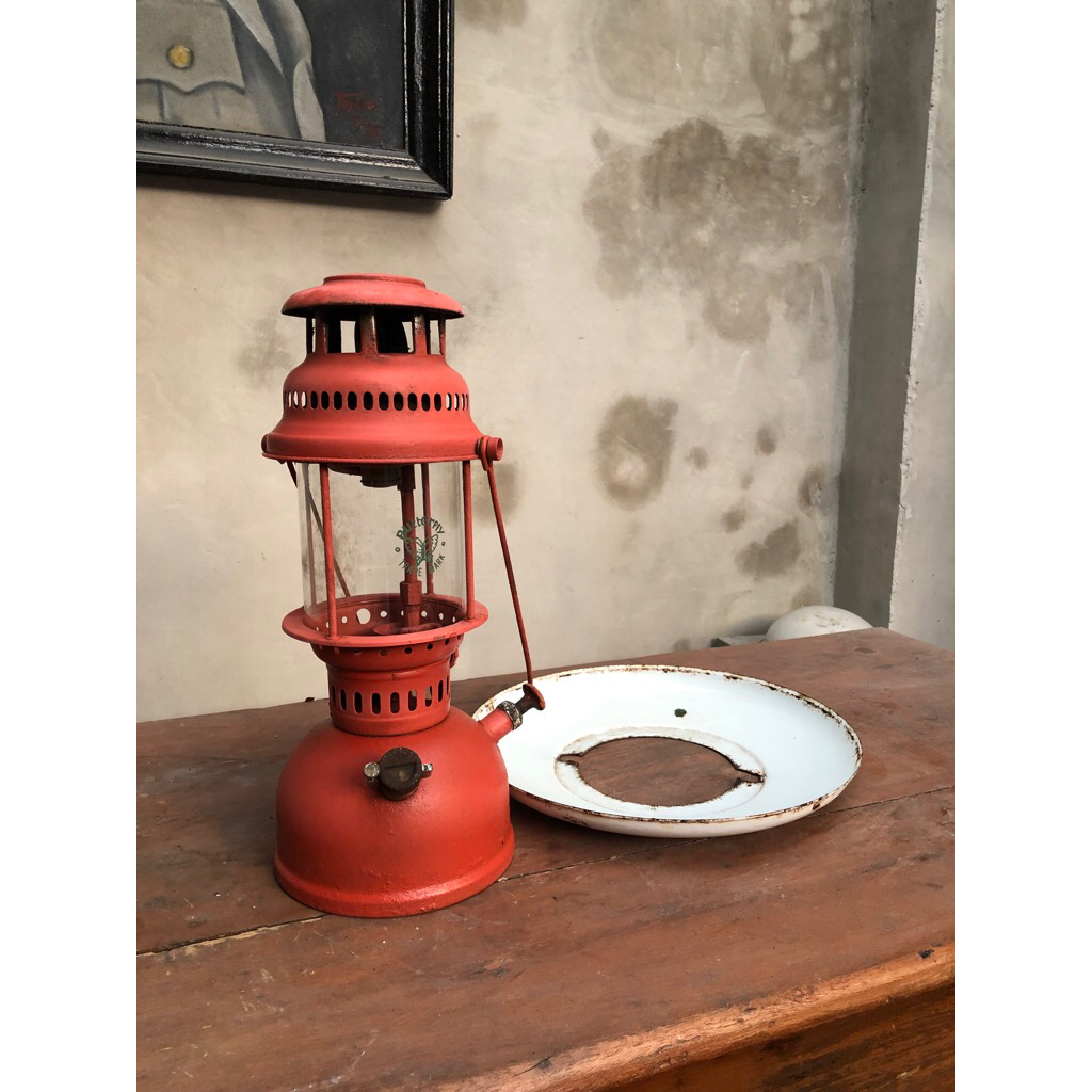 Lampu Petromax  jadul antik warna