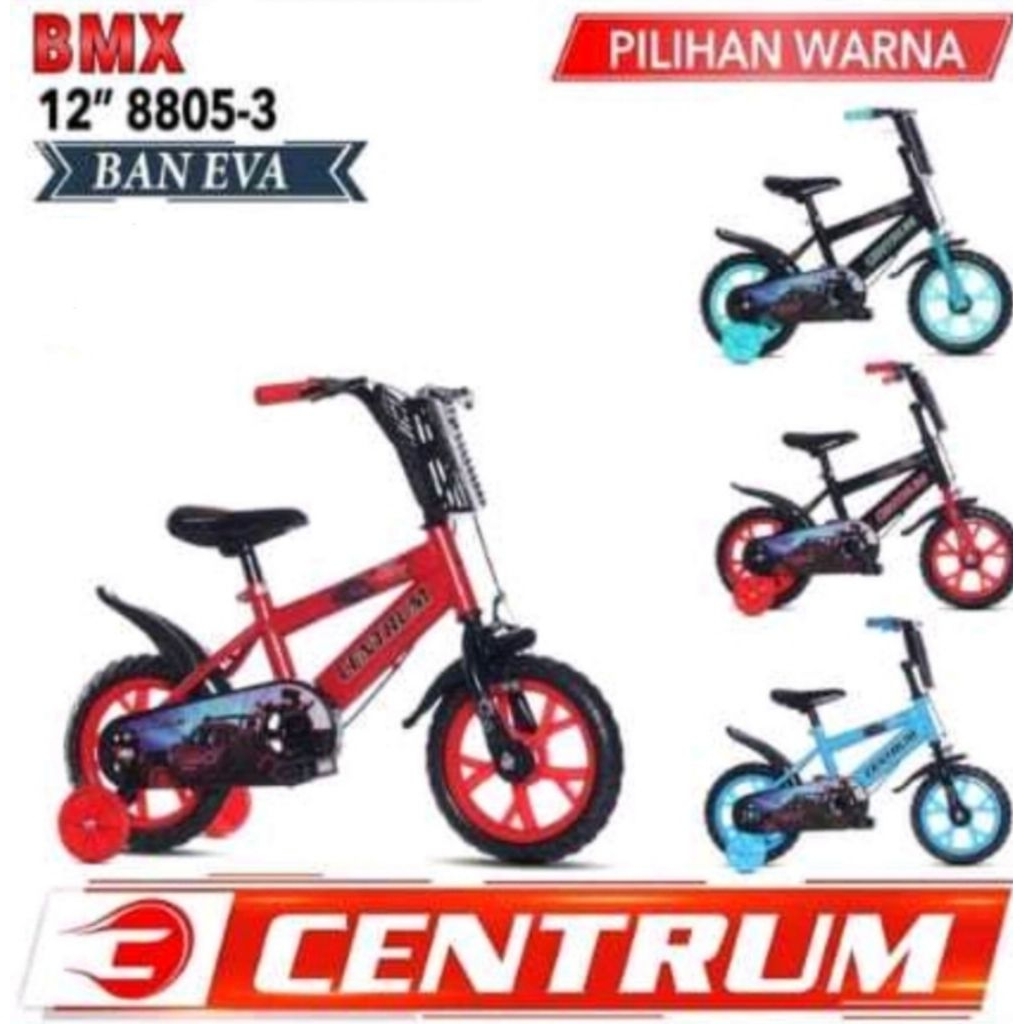 Sepeda anak laki bmx 12 inch centrum trendy morison