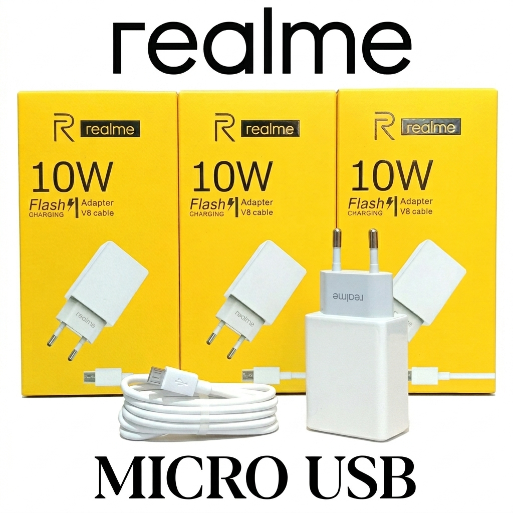 Charger Realme Original Fast Charging Micro Usb Carger Casan HP Realme 5 Ori