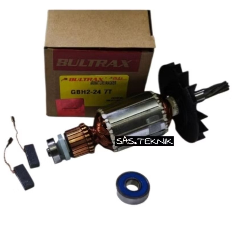 Armature Untuk Mesin Bor GBH 2-24 7T GBH 2-24 DRE GBH 2-24 DRE BOSCH