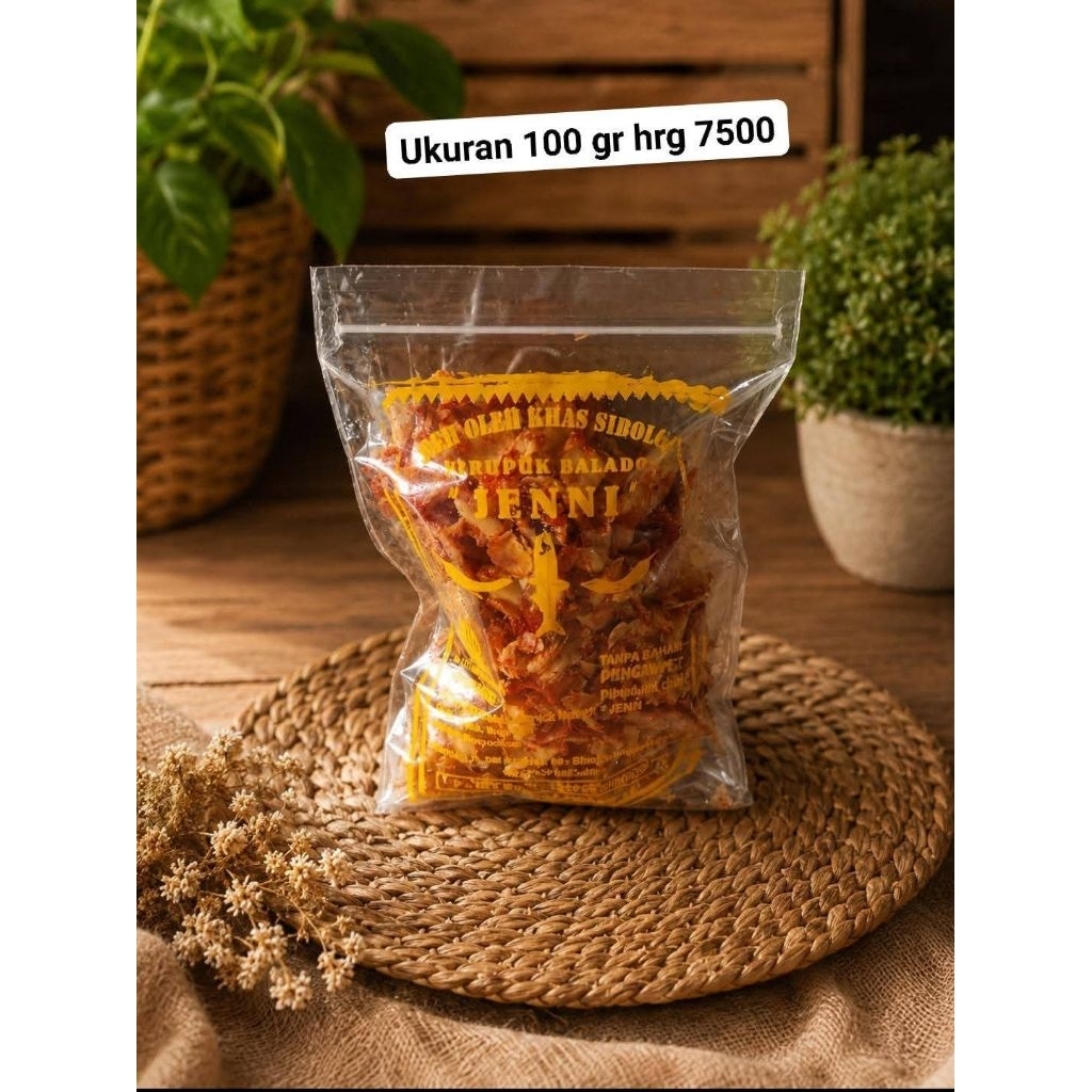 kripik sambal khas Sibolga