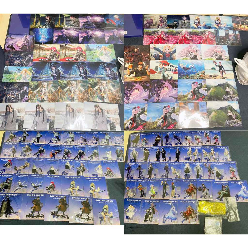Fate Grand Order FGO Over Same Sky Kanto Koshin Acrylic Stand Tai Gong Wang Barghest Jeanne Alter Vo