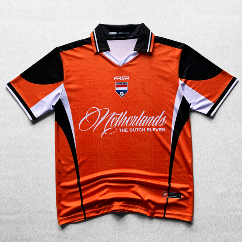 Jersey Fantasy Belanda Orange Printing -  Jersey Netherlands Orange Fantasy Printing - Jersey Fasa S