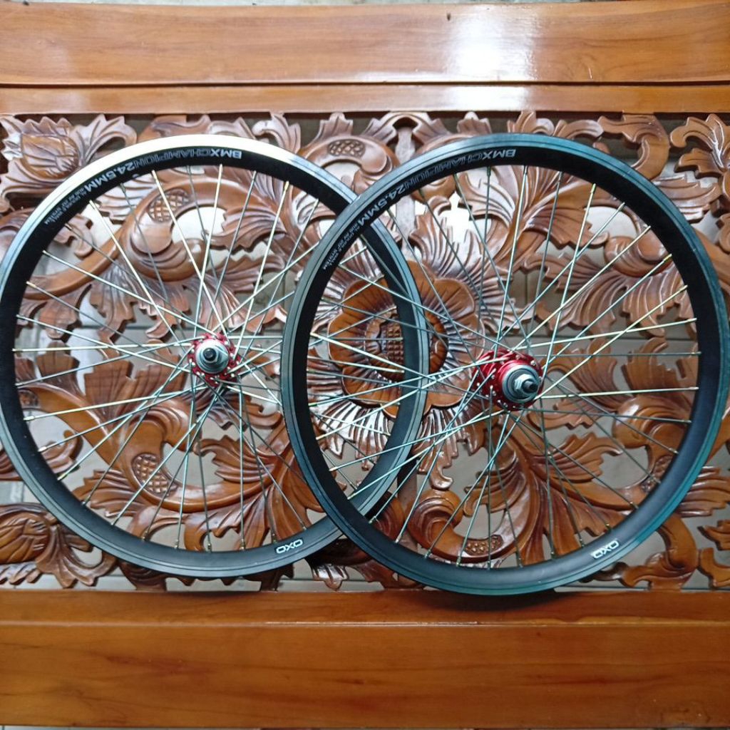 velg rim lingkar speda bmx merk oxo satu set