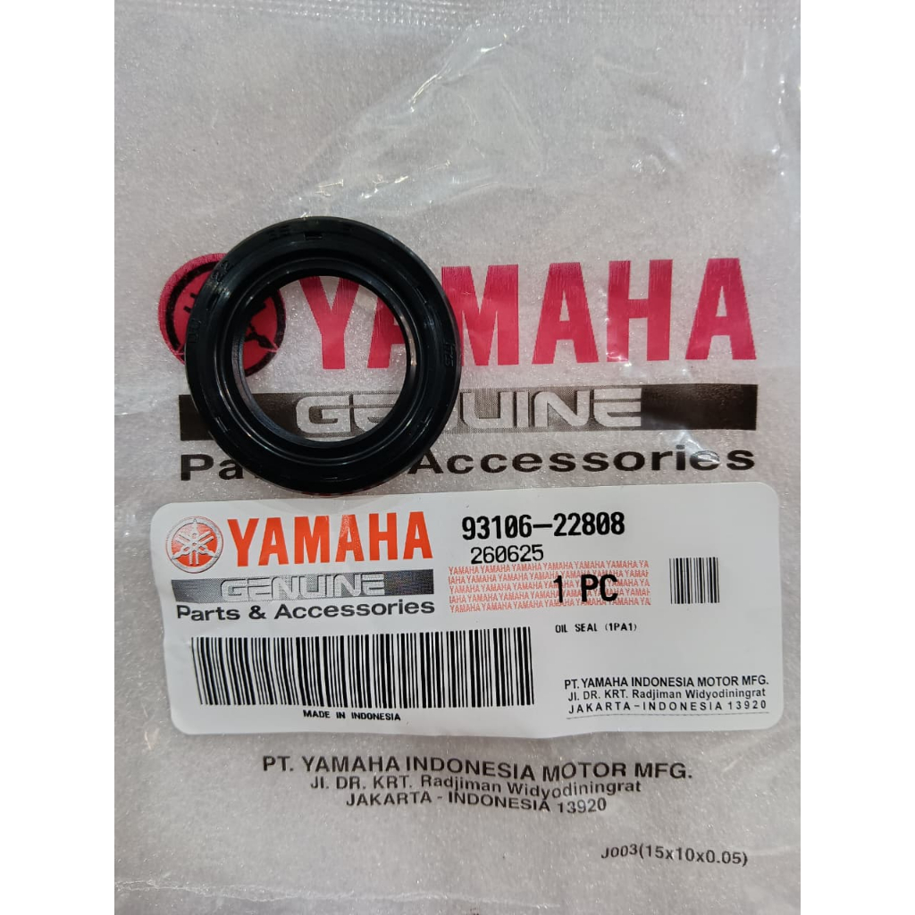 93106-22808_Seal Roda Depan Yamaha R15 V2 V3 V4, XMax,