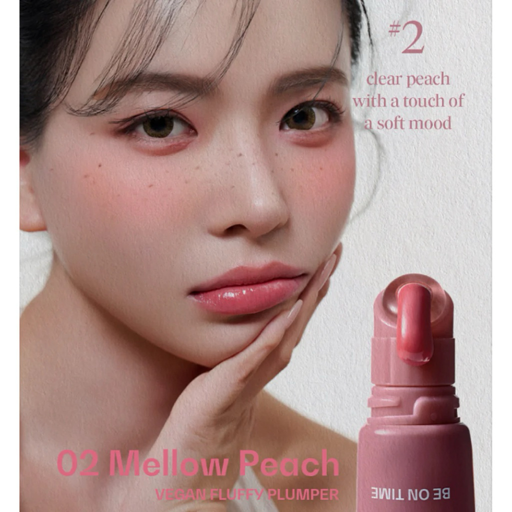 Be On Time Vegan Fluffy Plumper 02 Mellow Peach